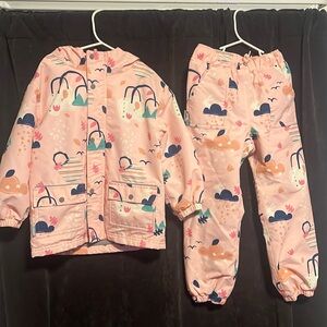 Jan & Jul waterproof rain wear size 5T
